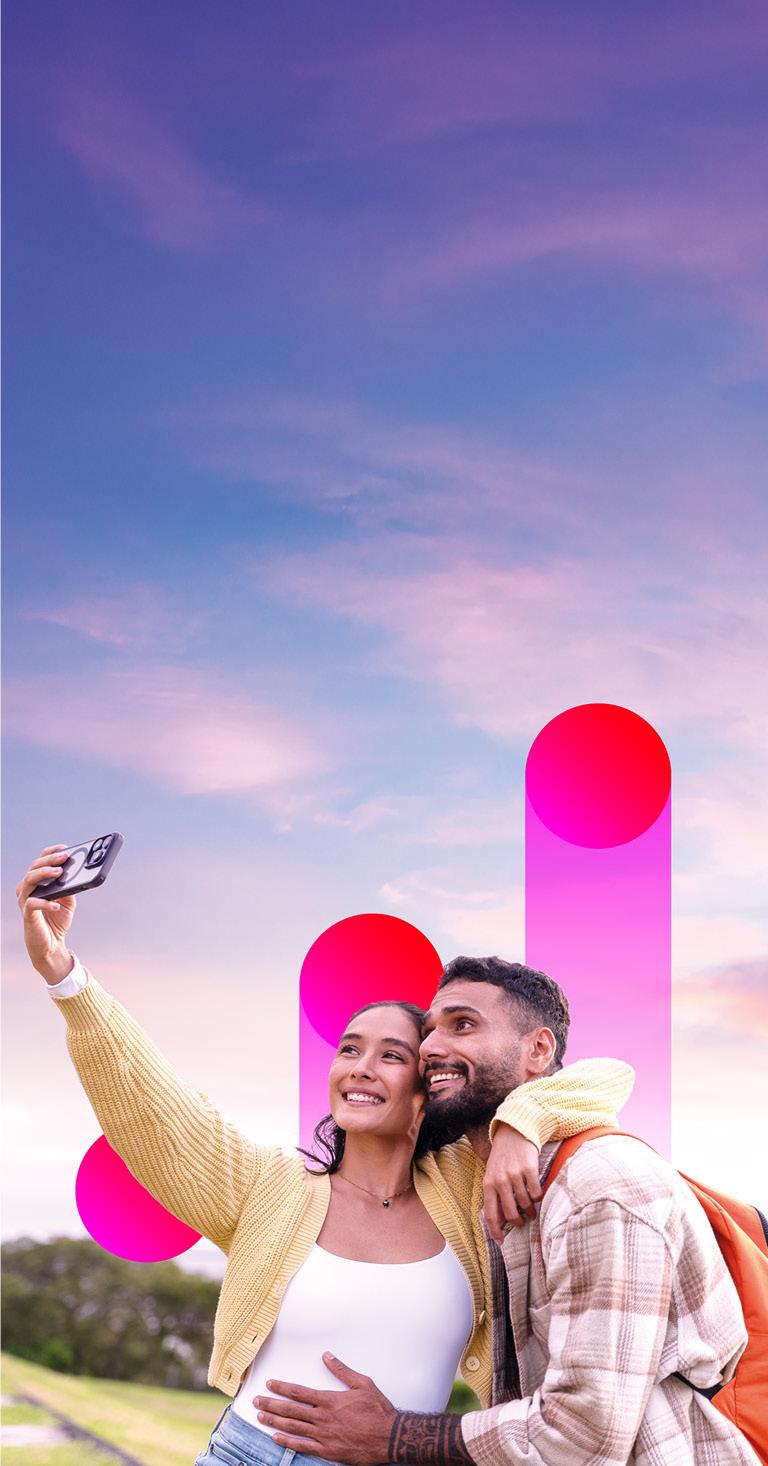 couple en selfie 